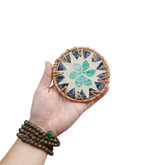 Mother-Of-Pearl Rattan Coasters 2